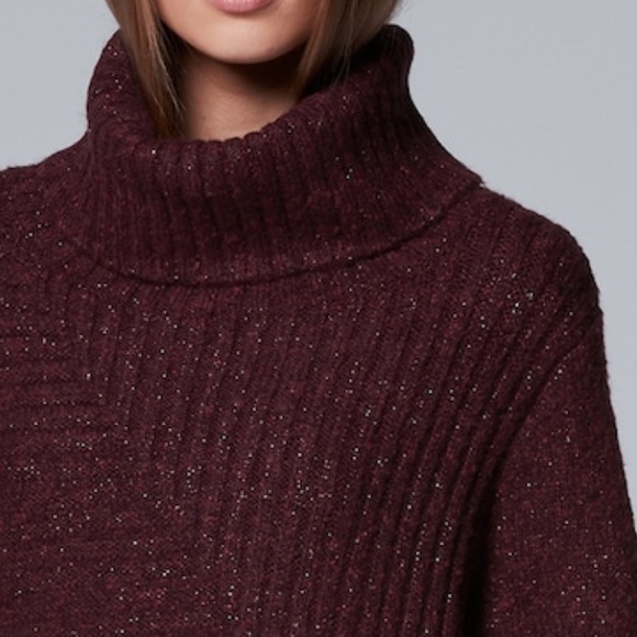 LAST ONE! Simply VERA WANG Oversized SWEATER - Picture 2 of 6